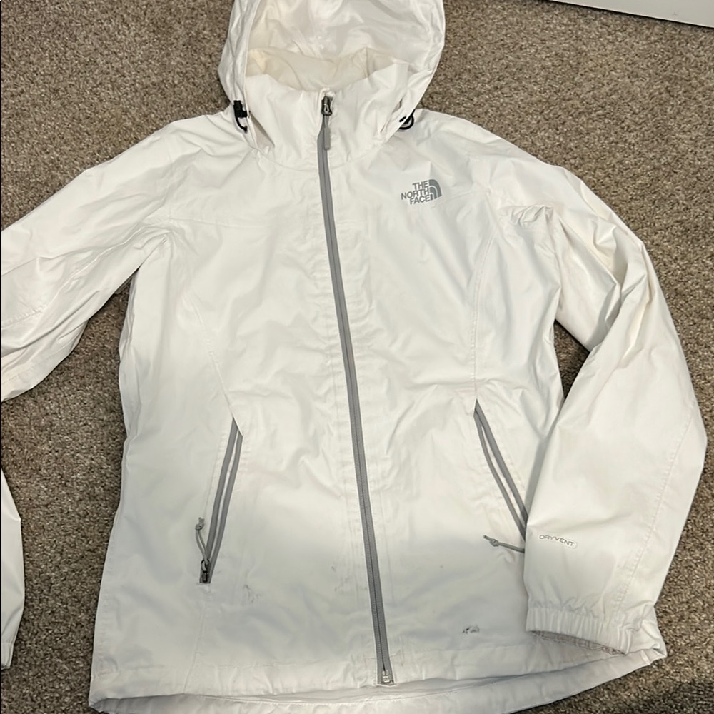 Used, The North Face Resolve Rain Jacket. Small